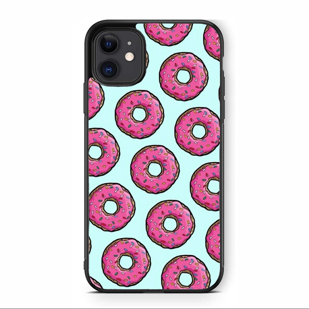 Donut Pattern iPhone Case